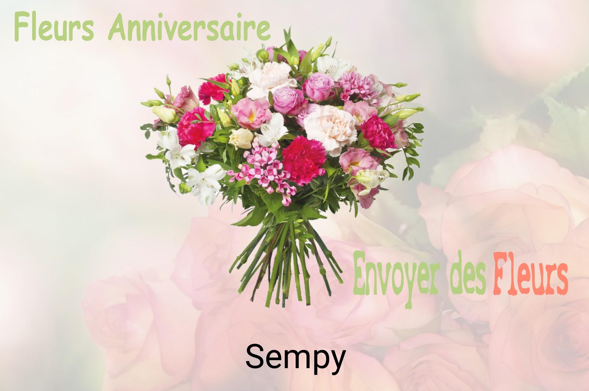 Bouquet de fleurs d’anniversaire livré à Sempy